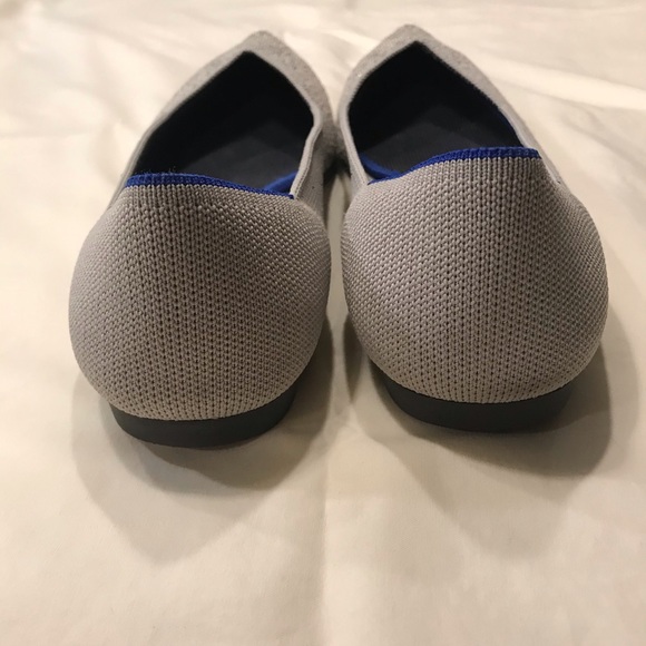 Rothy's Shoes | Rothys Pearl Metallic Pointed Toe Size 95 ...